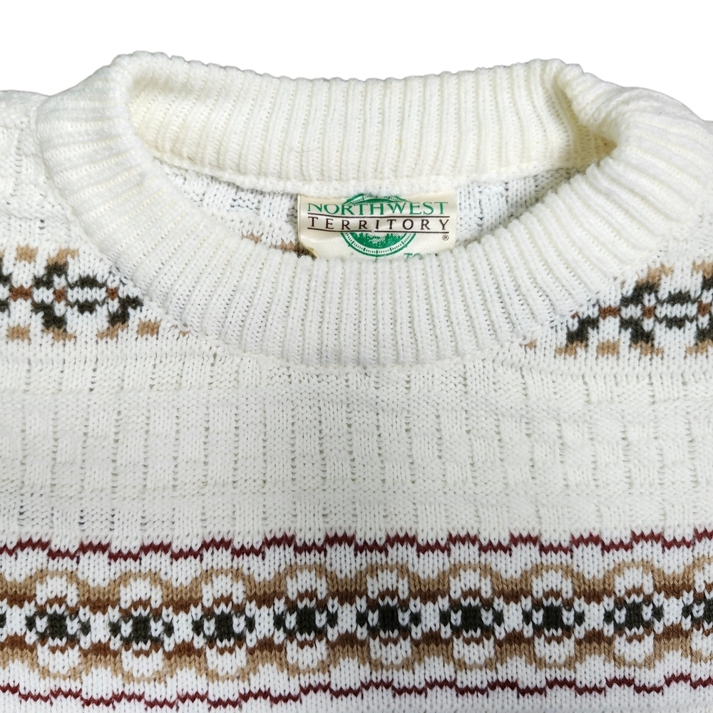 Northwest Territory Vintage Knit Sweater – Size XL - Picture 4 of 5